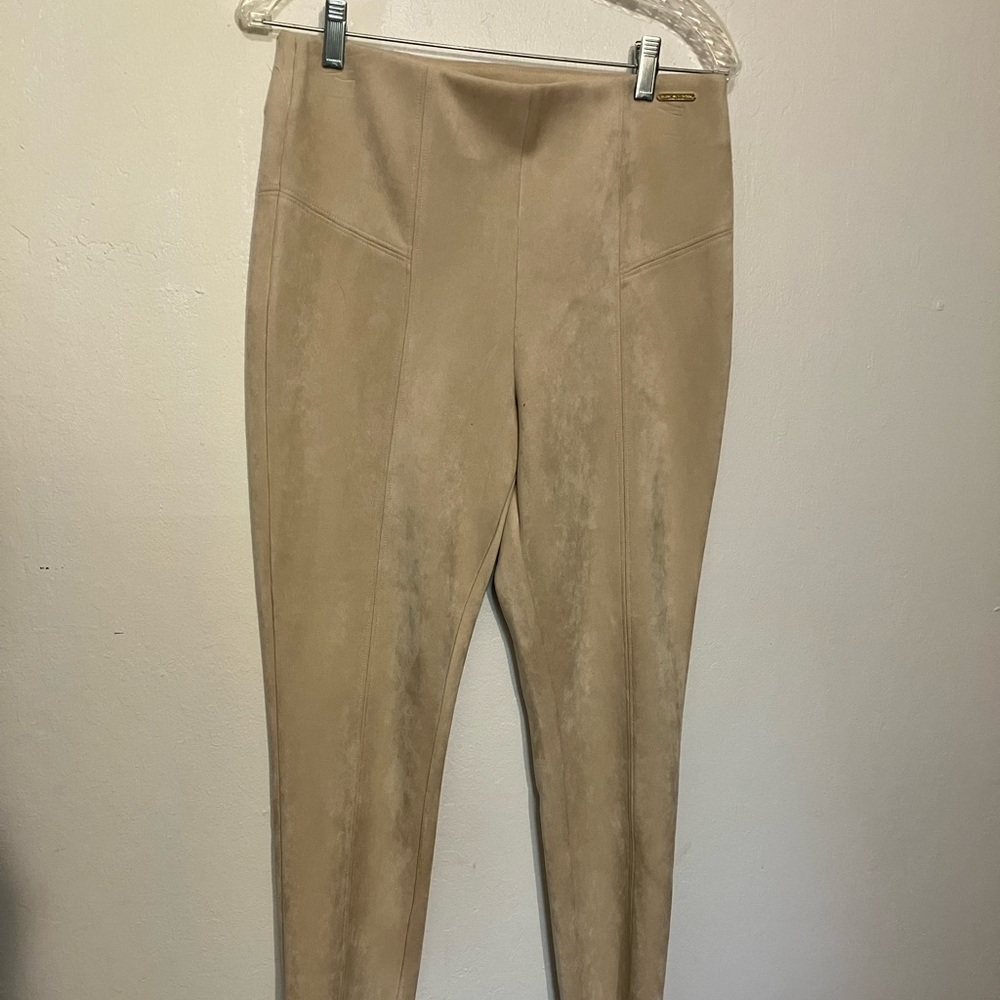Marc New York thick polyester velvet leggings/ riding pants M NWOT